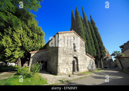 Sankt-Georgs-Kirche (6. Jahrhundert), Abaata Zitadelle, Gagra, Abchasien (Georgien) Stockfoto