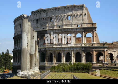 Blick Auf Das Kolosseum in Rom, Colosseo Stockfoto