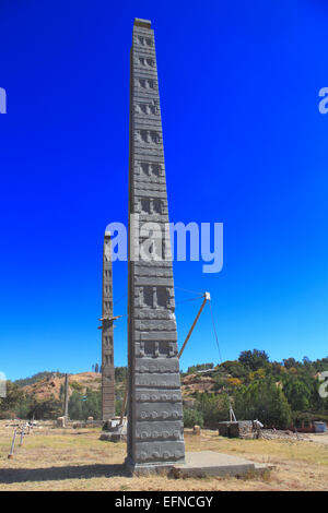 Northern Stelen Park, Axum, Tigray Region, Äthiopien Stockfoto