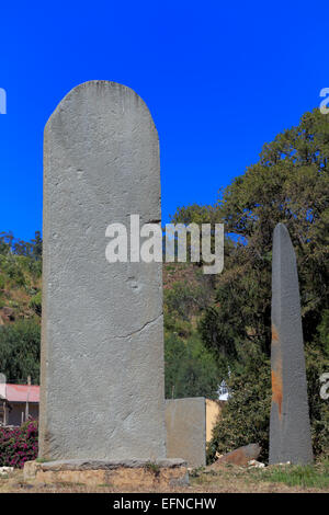 Northern Stelen Park, Axum, Tigray Region, Äthiopien Stockfoto