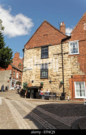 47 steilen Hügel, Lincoln, England, UK Stockfoto