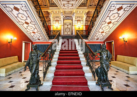 Der Achilleion Palast in der Ortschaft Gastouri Korfu bauen von Kaiserin Elisabeth von Österreich (bekannt als "Sissi") Stockfoto