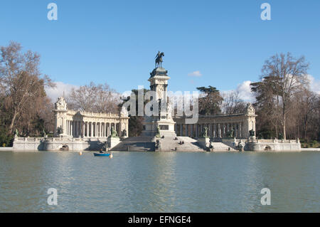 Parque del Buen Retiro, Madrid, Spanien Stockfoto