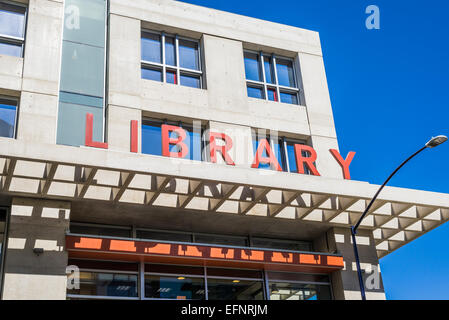 Der San Diego Public Library Gebäude in der Innenstadt von San Diego, Kalifornien, USA. Stockfoto