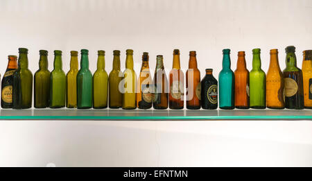 Bierflaschen Stockfoto
