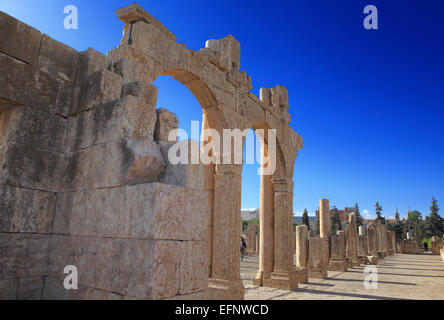 Frühchristliche Basilika (4. Jh.), Tebessa, Algerien Stockfoto