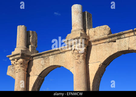 Frühchristliche Basilika (4. Jh.), Tebessa, Algerien Stockfoto