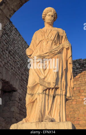 Römisches Theater, Guelma, Guelma Provinz, Algerien Stockfoto