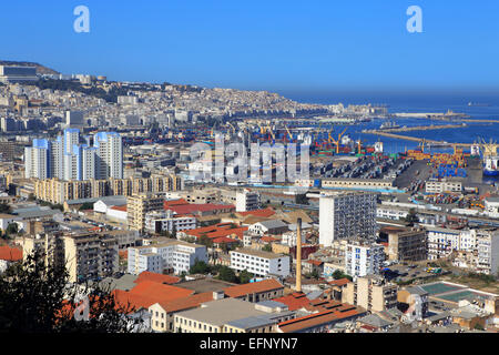 Stadtbild von Algier, Provinz Algier, Algerien Stockfoto