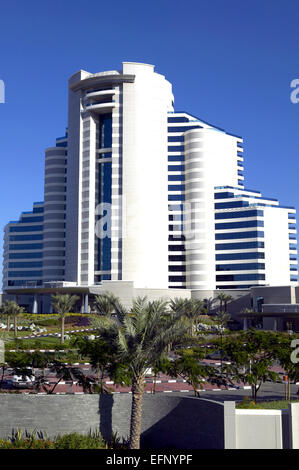 Vereinigte Arabische Emirat Fujairah Hotel Le Meridien Al Aqah Beach Resort Luxus Architektur Hotelanlage Strandhotel Sehenswue Stockfoto