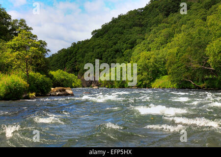Opala Fluss, Kamtschatka, Russland Stockfoto