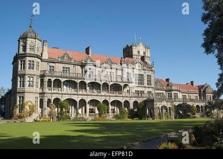 Rashtrapati Niwas oder Viceregal Lodge. Shimla, Himachal Pradesh, Indien Stockfoto