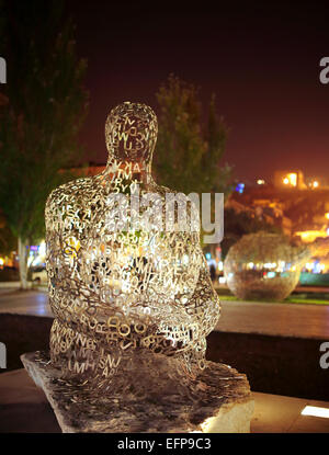 Moderne Skulptur, Kaskade, Eriwan, Armenien Stockfoto