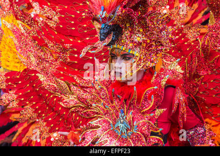 Jember Fashion Festival und Karneval, Ost-Java, Indonesien, Südostasien, Asien Stockfoto