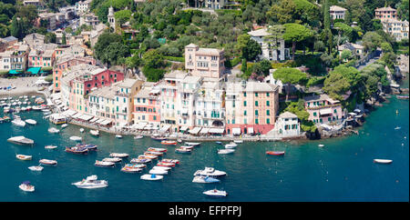 Portofino, Riviera di Levante, Provinz Genua, Ligurien, Italien, Europa Stockfoto