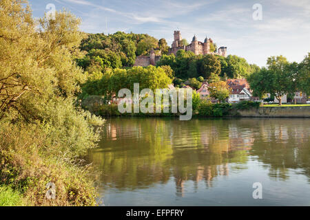 Burg Wertheim, Mains, Wertheim, Main-Tauber-Gebiet, Baden-Württemberg, Deutschland, Europa Stockfoto