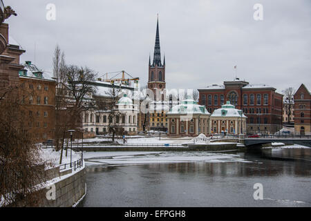 die Altstadt Gamla Stan in Stockholm, Schweden Stockfoto