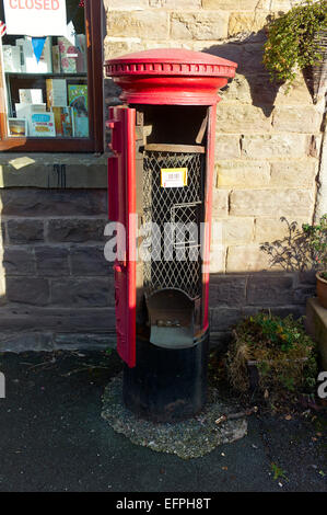 In einer Post-box Stockfoto