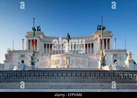 Nationaldenkmal für Viktor Emmanuel II., Rom, Lazio, Italien, Europa Stockfoto