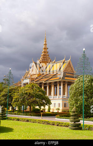 Mondschein Pavillon, Königspalast, Phnom Penh, Kambodscha, Indochina, Südostasien, Asien Stockfoto