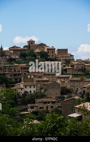 Deia ist ein Litle Dorf in das Tramuntana-Gebirge auf der Nord-West Küste von Mallorca Stockfoto