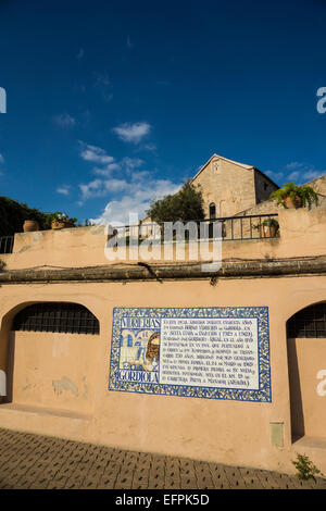 Die Altstadt von Palma ist eine mittelalterliche befestigte Stadt Stockfoto