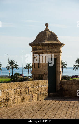 Die Altstadt von Palma ist eine mittelalterliche befestigte Stadt Stockfoto