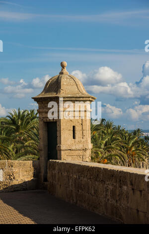 Die Altstadt von Palma ist eine mittelalterliche befestigte Stadt Stockfoto