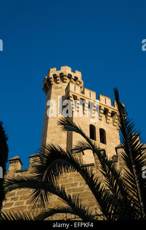 Die Altstadt von Palma ist eine mittelalterliche befestigte Stadt Stockfoto