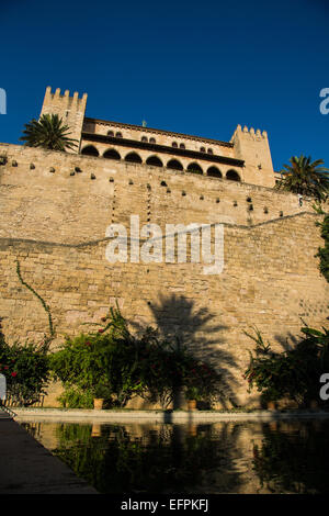 Die Altstadt von Palma ist eine mittelalterliche befestigte Stadt Stockfoto