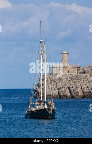 Port de Soller ist beliebt bei Seglern und an der Nordwesten Mallorcas entfernt. Stockfoto