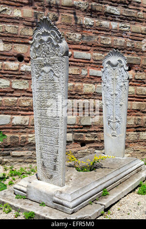 Laleli-Moschee oder Tulip Moschee (1763), Sultane Gräber, Istanbul, Türkei Stockfoto