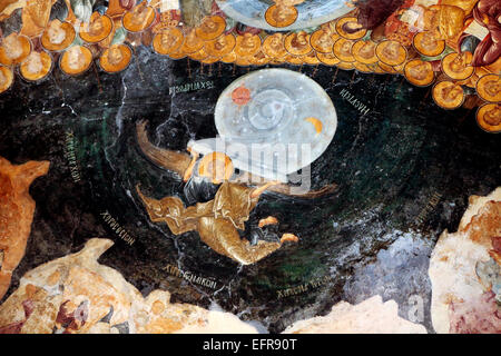 Kirche des Heiligen Erlösers in Chora (Kariye Camii, Kariye Kilisesi, Chora Museum) (14. Jh.), Istanbul, Türkei Stockfoto