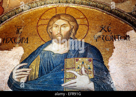 Kirche des Heiligen Erlösers in Chora (Kariye Camii, Kariye Kilisesi, Chora Museum) (14. Jh.), Istanbul, Türkei Stockfoto