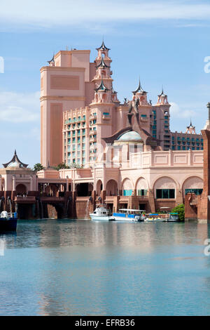 Atlantis Casino Resort auf Paradise Island auf den Bahamas Stockfoto