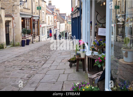 Catherine Hill, Frome, Somerset, England, Großbritannien Stockfoto