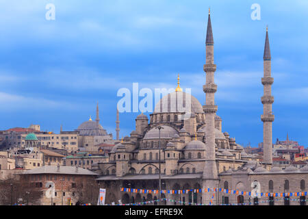 Neue Moschee oder Yeni Cami (1665), Istanbul, Türkei Stockfoto