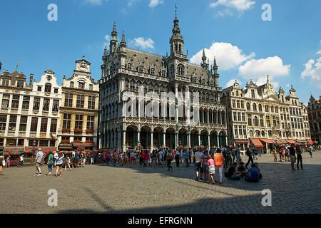 Die Grand Place in Brüssel, Belgien Stockfoto