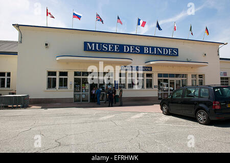 Musee des Blindes, Saumur, Frankreich Stockfoto