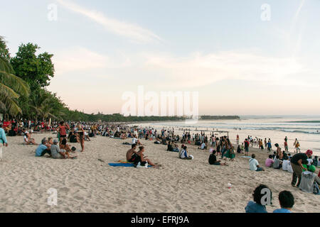 Kuta Beach, Bali, Indonesien Stockfoto