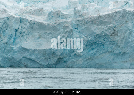 Gletscher bei Punkt Wild auf Nord Küste von Elephant Island, in der Süd-Shetland-Inseln der Antarktis Stockfoto