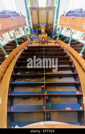 Die einzigartige Boot förmigen Rosemary Street Presbyterian Church, Belfast Stockfoto