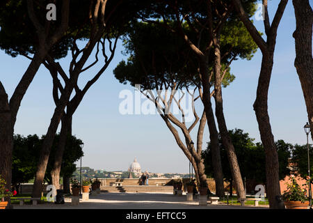 Giardino Degli Aranci. Rom, Italien Stockfoto