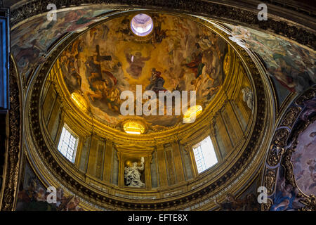 Kirche von Jesus. Gußeisens Interieur. Stockfoto