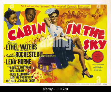 Cabin in the Sky - Afro American Musical Comedy - Filmposter Stockfoto