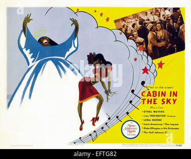 Cabin in the Sky - Afro American Musical Comedy - Filmposter Stockfoto