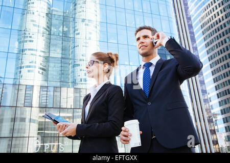 Business-Leute treffen Stockfoto