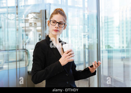 Porträt einer Geschäftsfrau Stockfoto