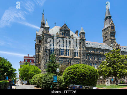 Healy Hall der Georgetown University, Georgetown, Washington DC, USA Stockfoto