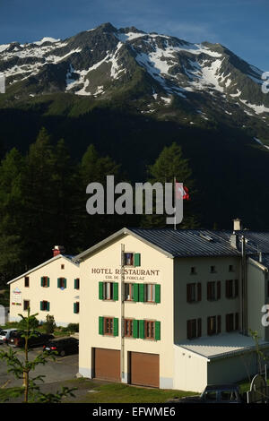 En Route Tour du Montblanc auf Alpen 2013 Stockfoto